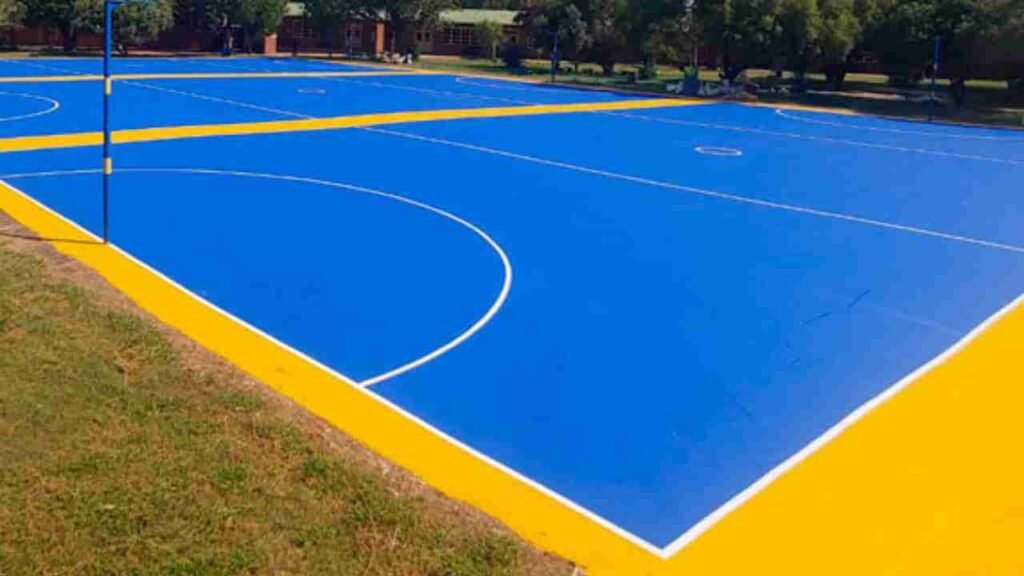 Polymeric-Rubber-Basketball-Court