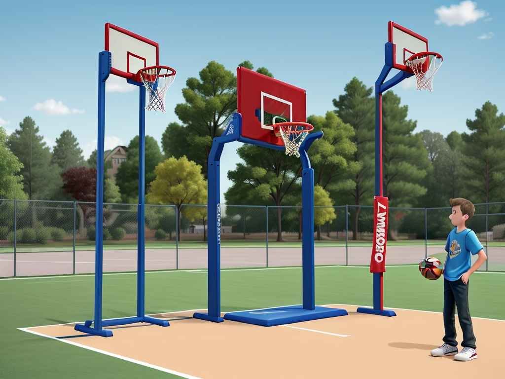 Diy basketball hoop stand 