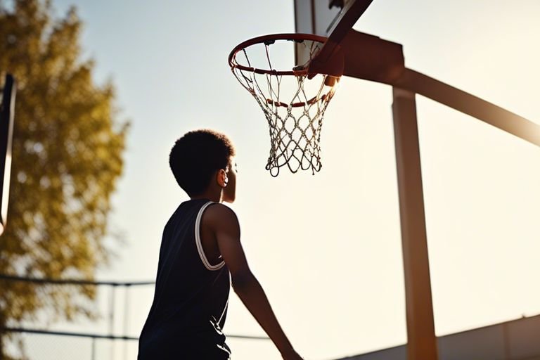 basketball hoop height for 12 year old