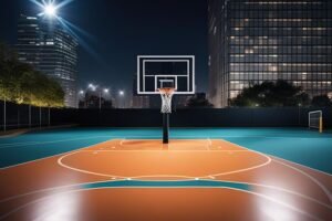 Outdoor Basketball Court Lighting