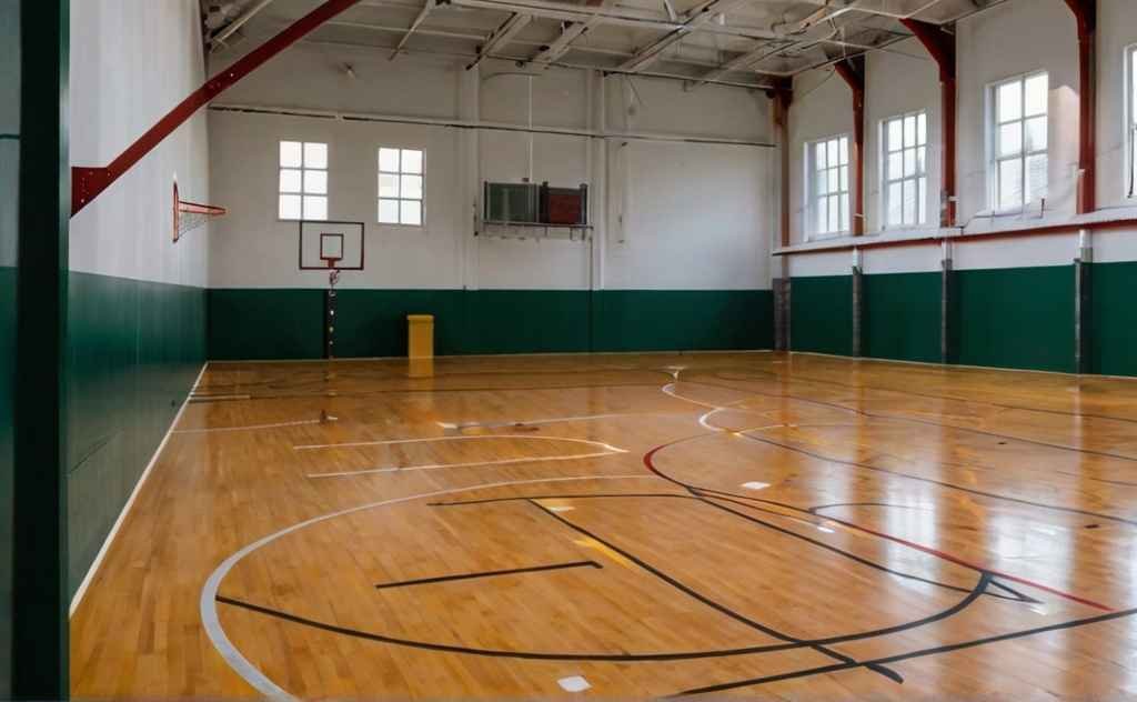 How much to build indoor basketball court
