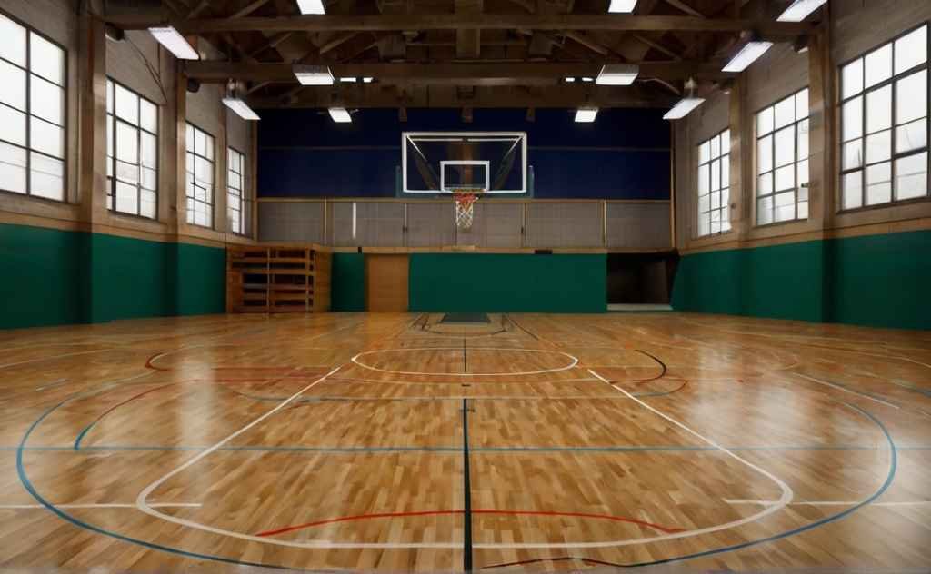 How to build an indoor basketball court?