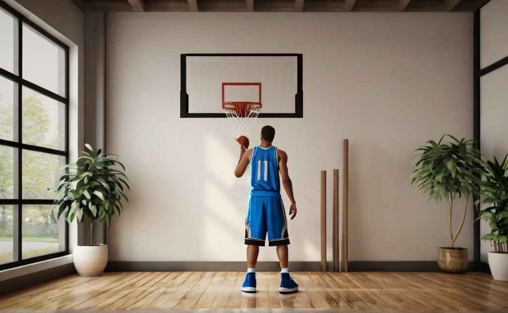 Hang an Indoor Basketball Hoop
