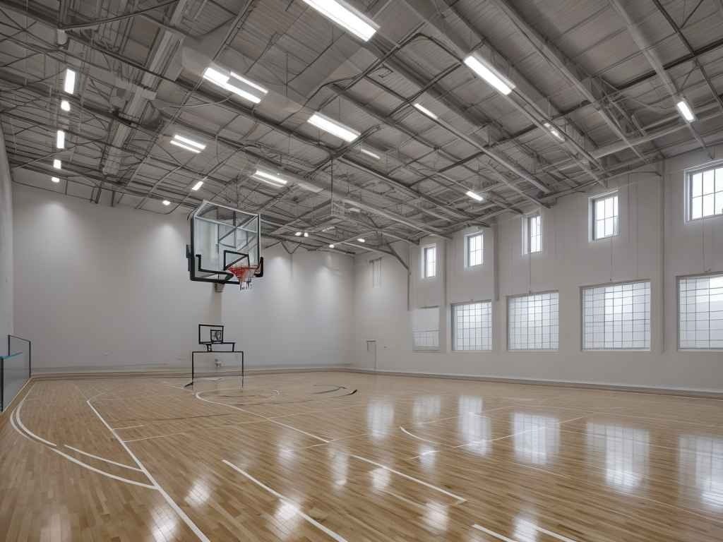 Indoor Basketball Court Lighting Design