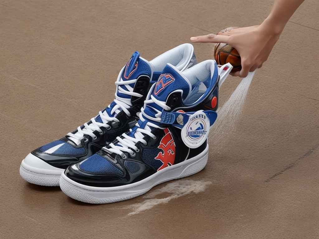 clean indoor basketball shoes