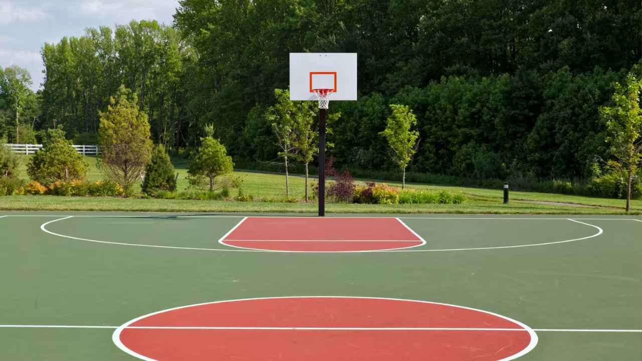 basketball court dimensions in feet