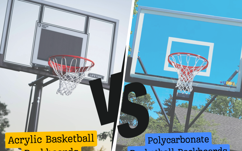 Acrylic vs. Polycarbonate Basketball Backboards