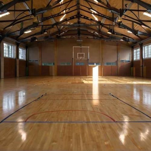 How much to build indoor basketball court