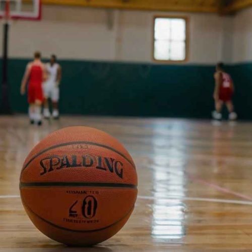 What is an indoor basketball court ?