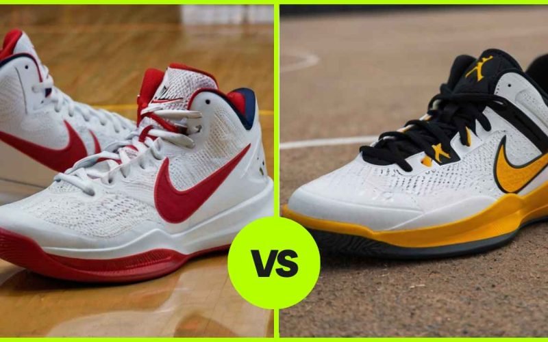 Difference between indoor and outdoor basketball shoes