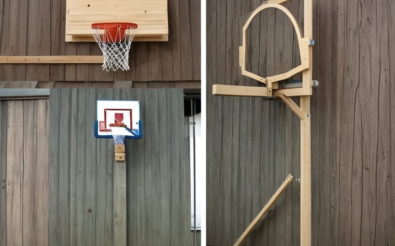 How to make basketball hoop out of wood? 4-Steps