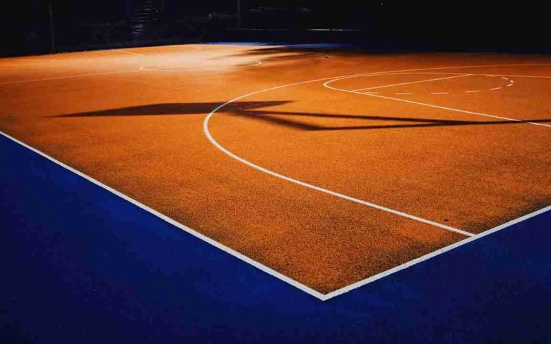 Asphalt basketball court – Perfect Oasis for Ballers !!