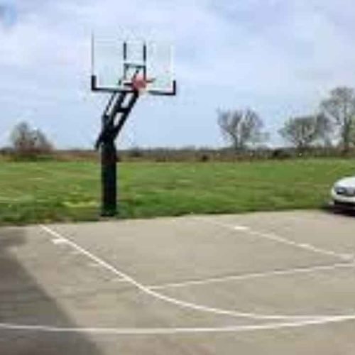 What are the Ideal Driveway Basketball Court dimensions?