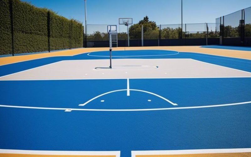 6 Easy Steps to Paint Lines on Outdoor Basketball Court