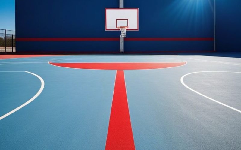 How To Paint A Basketball Court On Concrete?